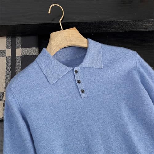 Men Winter Cashmere Sweater Cashmere Knitwear Basic Pullover Casual Bottom Top4