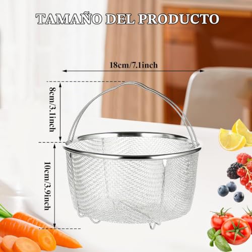 Canastilla de acero inoxidable 5 Imagen adicional