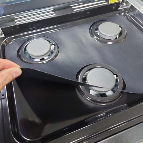 Comparison: Best Cookware For Rv Gas Stove 10 2 Pcs RV Stove Top Protector liner Precision Cut Stove Cover for GE 17" / 21" RV Gas range RecPro, Greystone and Furrion 3 Burner stove F1S21L03A, F1S21L02A