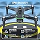 HYTOBP S166 Drohne mit Kamera 4K Erwachsene, GPS Drone mit 3 Kameras/Akkus, FPV RC Quadrocopter mit Bürstenlos Motor, Automatische Rückkehr, Niedrige Batterierückgabe, Follow Me, unter 249g