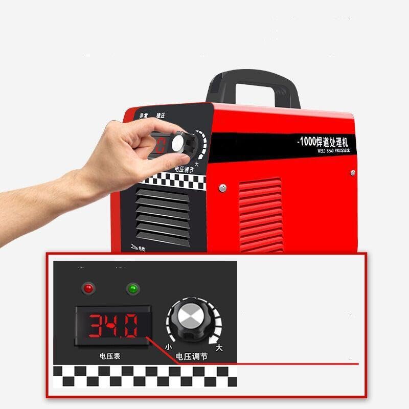 220V Weld Bead Processor Stainless Steel Argon Arc Welding Seam Brush Cleaning