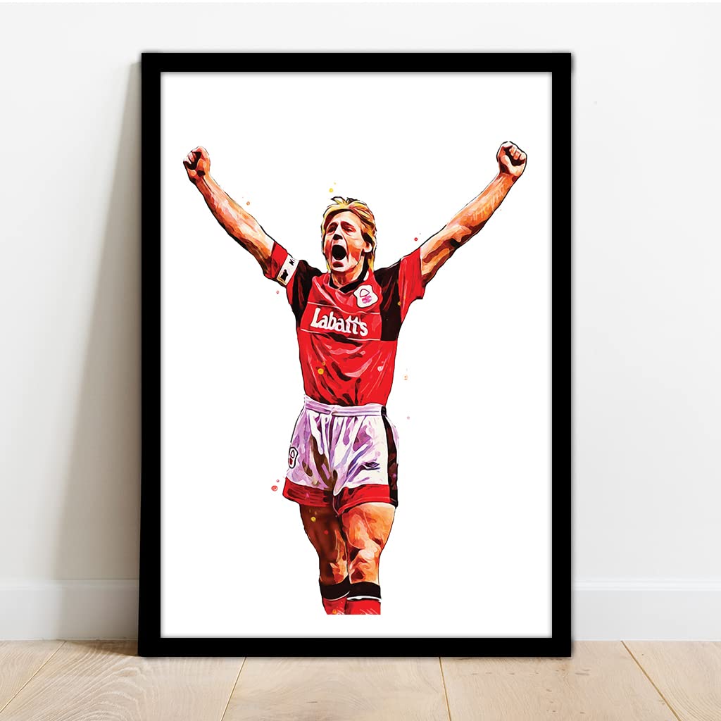 Nottingham Forest Stuart Pearce Framed Art Print