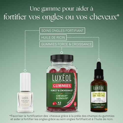 Luxéol - Soin Ongles Fortifiant - Soin pour les ongles en vernis - Fortifie, protège et améliore l'état des ongles - 11 ml – Image 6