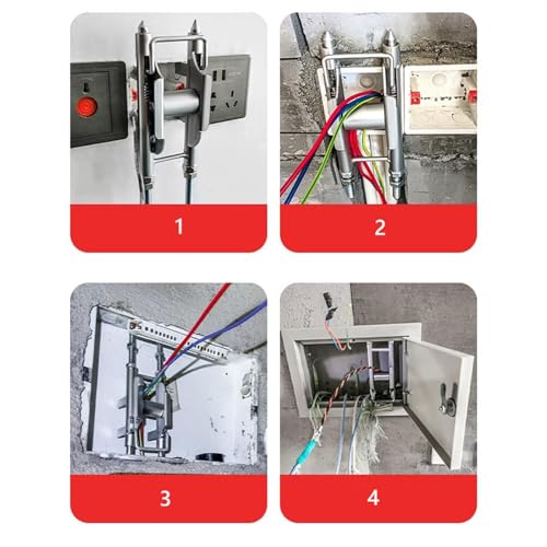 Rénovation électrique facile : aide à l'enfilage de câbles