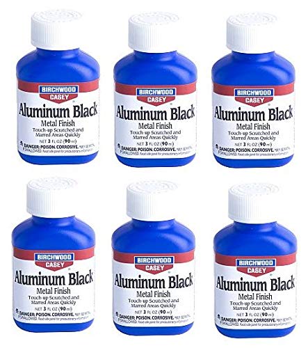 RRAGES Birchwood Casey Aluminum Black - 6 Pack