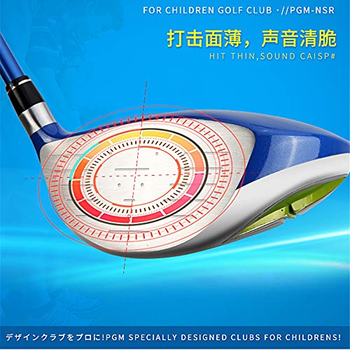 Palo-de-Golf-para-Zurdos-Ninos-de-Madera-1Putter-de-Golf-hibrido-para-ninos-con-Cubierta-para-la-Cabeza-de-Golf