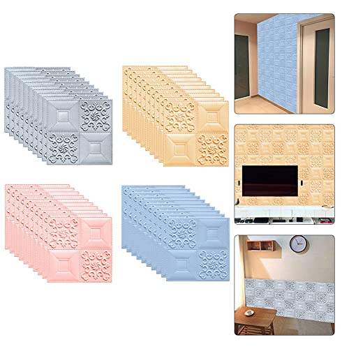 Ranrao 10pcs 3d Piastrelle Mattoni Adesivo da