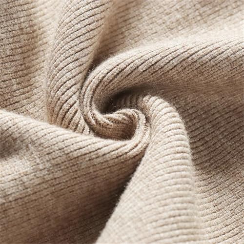 Women Sweater Skirt High Waist Pencil Midi Knitted Winter Long Warm Split Skirts4