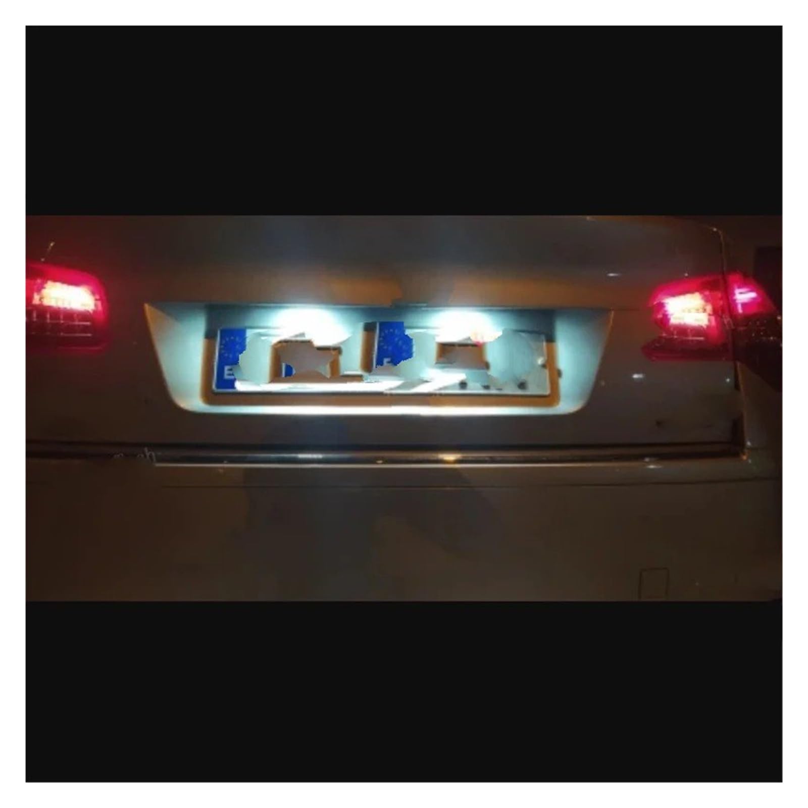 Iluminación De Matrícula Para Peugeot 106 1007 207CC 307 308 3008 508 607 2 Uds 12V LED Luz De Placa Matrícula Lámpara Blanca