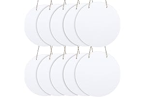 Sublimation Blanks, Unfinished Round Door Hanger Blanks Wooden Blank Sign