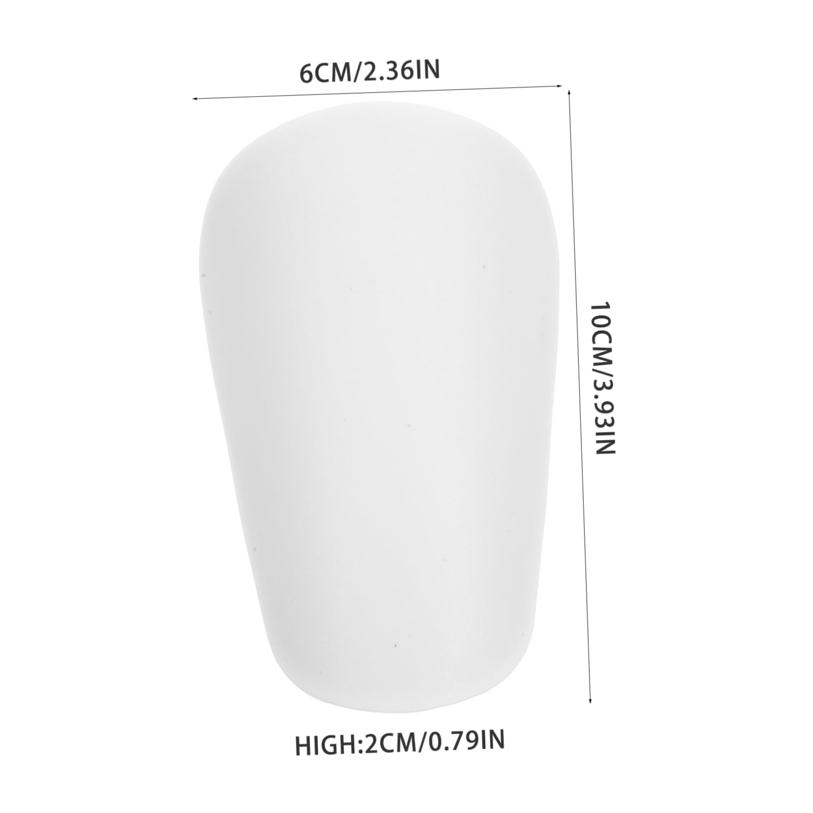 GALPADA 1 Pair Shin Pads Outdoor Shin Guards Universal Leg Protector Calf Protective Gears Professional Leg Guard Football Protective Gears Calf Braces for Football Pu White