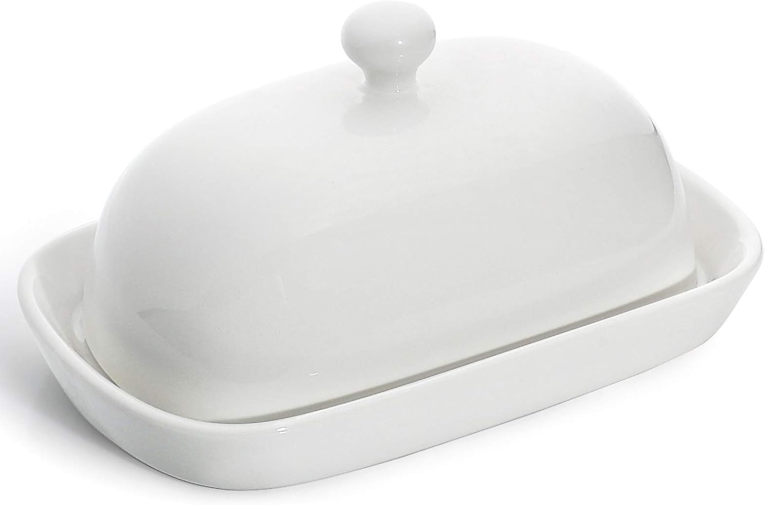 Sweese 306.101 Porcelain Cute Butter Dish with Lid