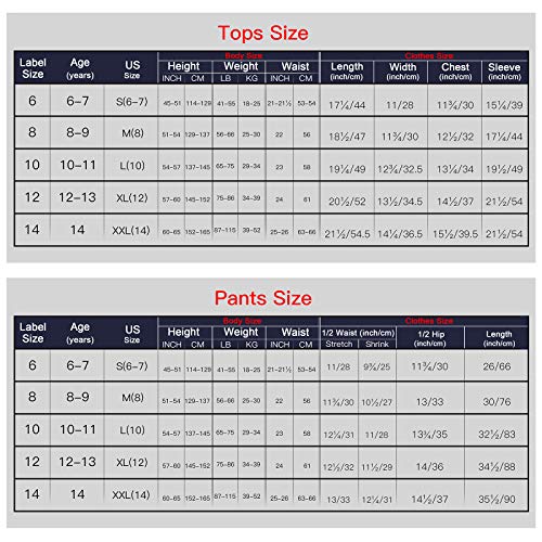 TaiMoon Pigiama da Bambino，Pigiama a Maniche Lunga...