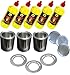 Produktbild 5 Liter Brenngel Farmlight 3 Dose 3 Sparplatten Gelkamin Starterset Gel