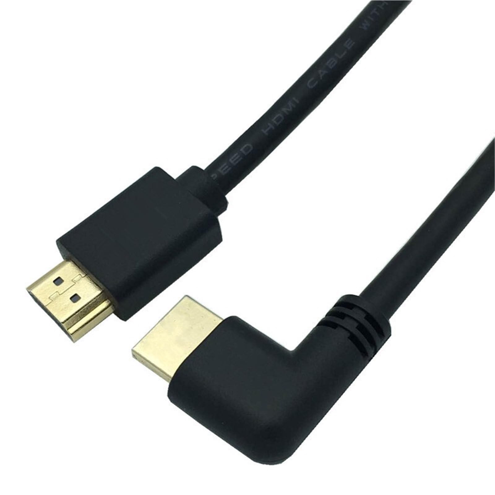 Cable 4K HDTV 2.0 tipo A de 0.15m macho a hembra con ángulo de 90 grados 7