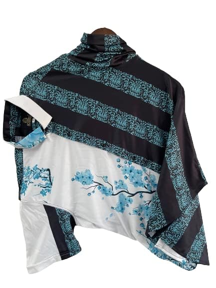 Image of Men's Striped Slim Fit Half Sleeves Stratchable Printed Shirt