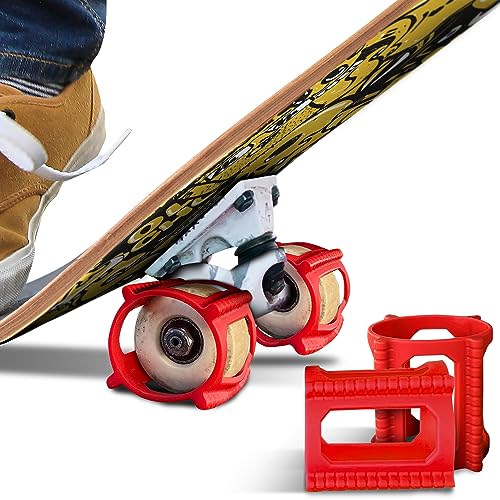Skateboard Wheels Accessories for Learning Tricks Fast - Cool Stocking Stuffers...