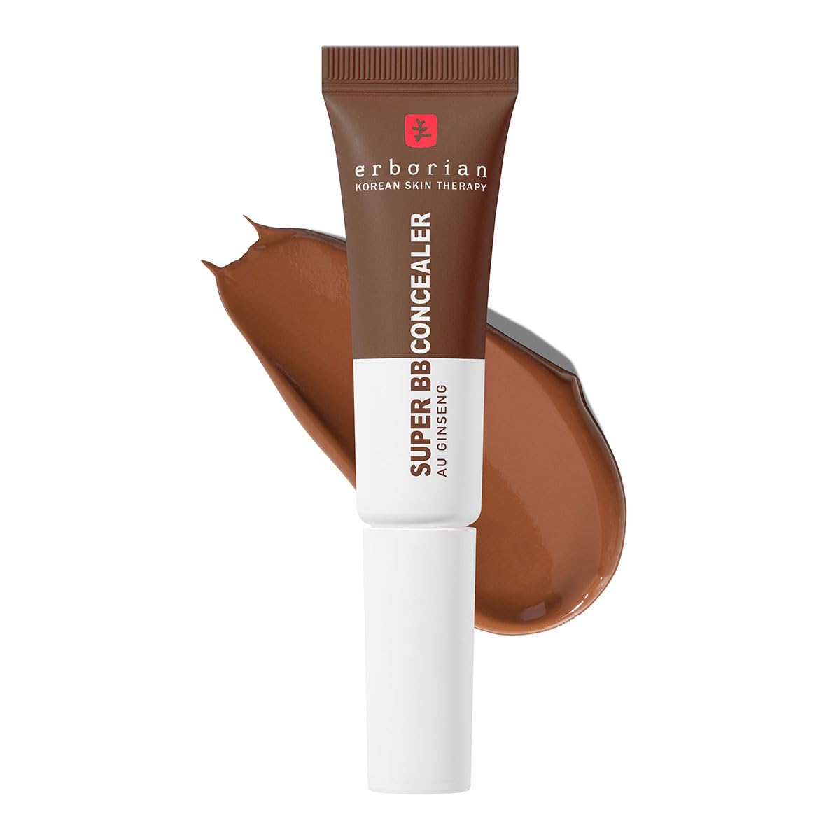 Erborian, Super BB CONCEALER, High coverage concealer enriched with Niacinamide and SPF 25, Moisturizing eye corrector