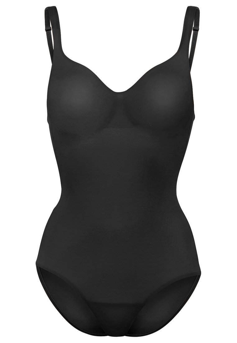 Body noir Wolford de forming parfait sous une robe de soirée