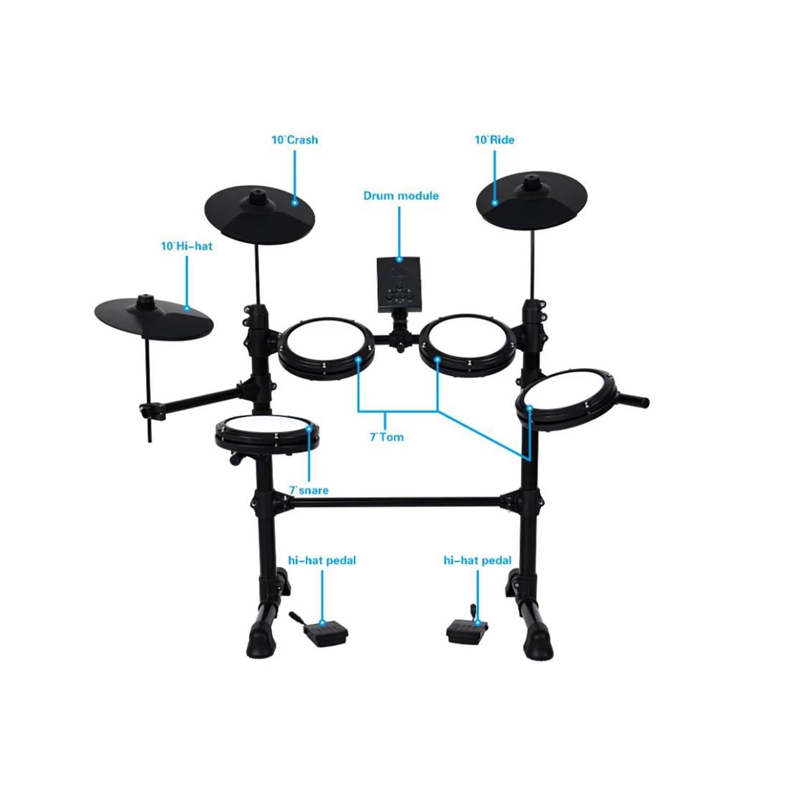Instrumenty Muzyczne Zestawy Perkusyjne Cyfrowe Zestawy Perkusyjne Elektroniczne elektroniczny instrument perkusyjny