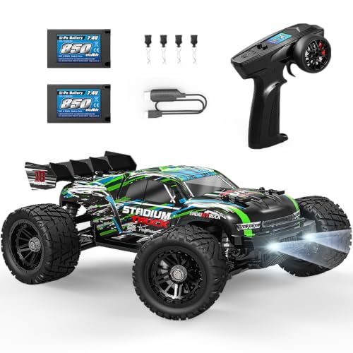HAIBOXING Voiture T&eacute;l&eacute;command&eacute;e 4WD 1:18 RC Voiture 36 km/h High Speed RC Truggy 2,4 GHz Tout Terrain Radio-t&eacute;l&eacute;commande &eacute;tanche V&eacute;hicule &eacute;lectrique RTR Jouets