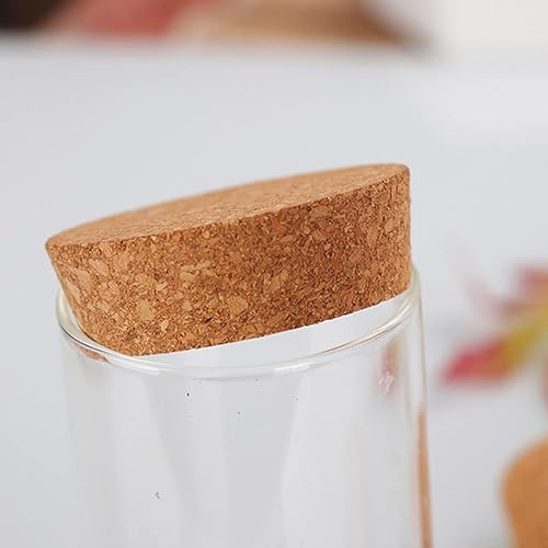 Miniatura 2 de Cabilock 20 tapones de corcho rectos de alta calidad, tapones de corcho cónicos para botellas de vino para manualidades