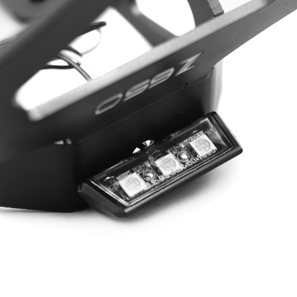 Staffa per Targa Compatibile con Z650 2018-2024, Eliminazione Parafango, Supporto per Targa, Paraspruzzi, Alette Anti-Fanghiglia, Protezione Paraurti, 2024 2023 2022 2021 2020 2019 2018