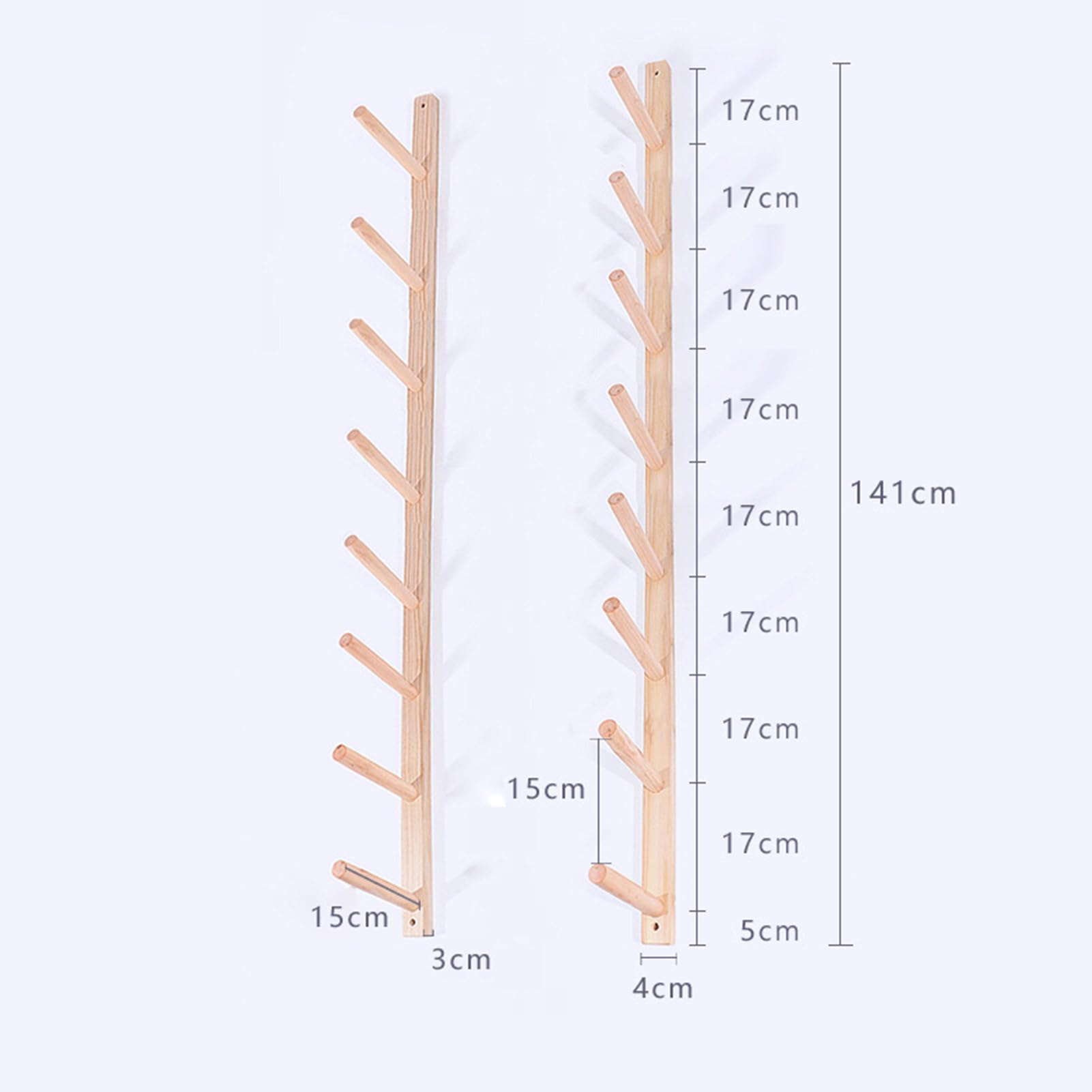 Support Mural de Rangement pour Tapis de Yoga, Support Mural pour Tapis d'exercice, Rouleau en Mousse, Organisateur de Gymnastique pour Classe, Gymnastique à Domicile