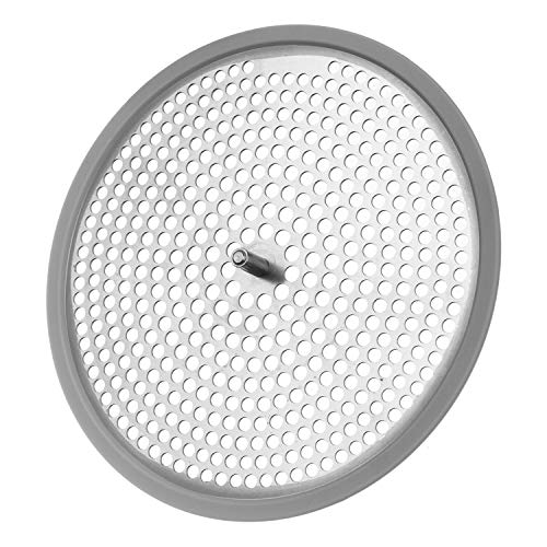 AmazerBath Shower Drain Hair Catcher with Fixed Screw, Stainless Steel Shower Drain Cover
