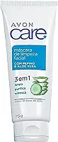 Avon Care Máscara de Limpeza Facial 3 em 1 com Pepino e Aloe Vera, 75g