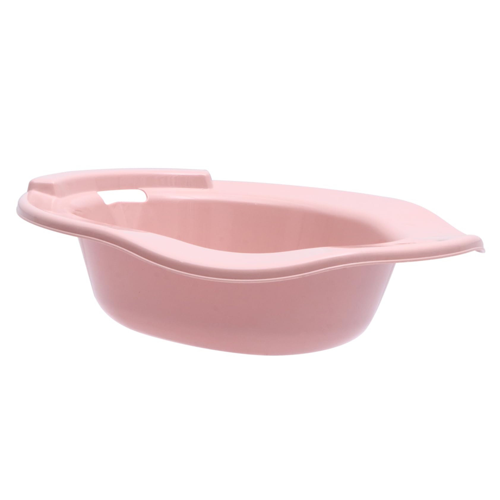 Gatuida Women Private Parts Basin Squat Bath for Bathtub Postpartum Care Wash Basin Comfortable and Sturdy for Elderly Pregnant Pink
