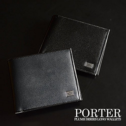 [Porter] Porter puryumu Plume Bi-Fold Wallet 179 – 03871 - black -2