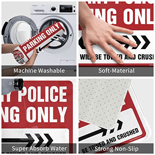 Tapis maison extérieur drôle pour réserver votre parking de terrasse - 4