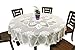 GEFEII White Lace Tablecloth Crochet Table Linen Round Lace Table Covers for Kitchen Dinner Wedding Party Banquet Decoration 70 Inch