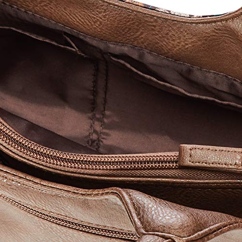 Fashionable Handbag with Embroidered Floral Print [Keylee Starrett]4