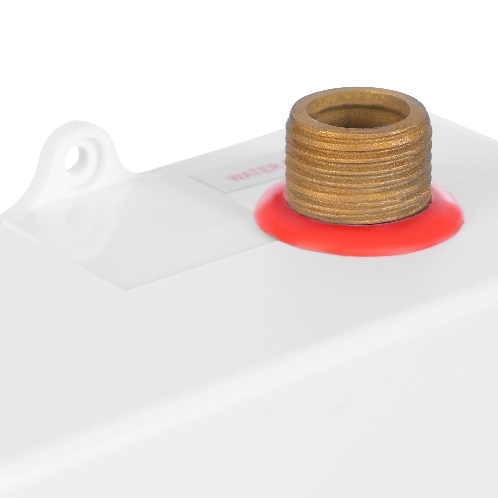 Mini scaldabagno con display a LED, mini scaldabagno senza serbatoio per uso domestico, 220 V, 5000 W, per casa, cucina, sotto il lavello senza spina
