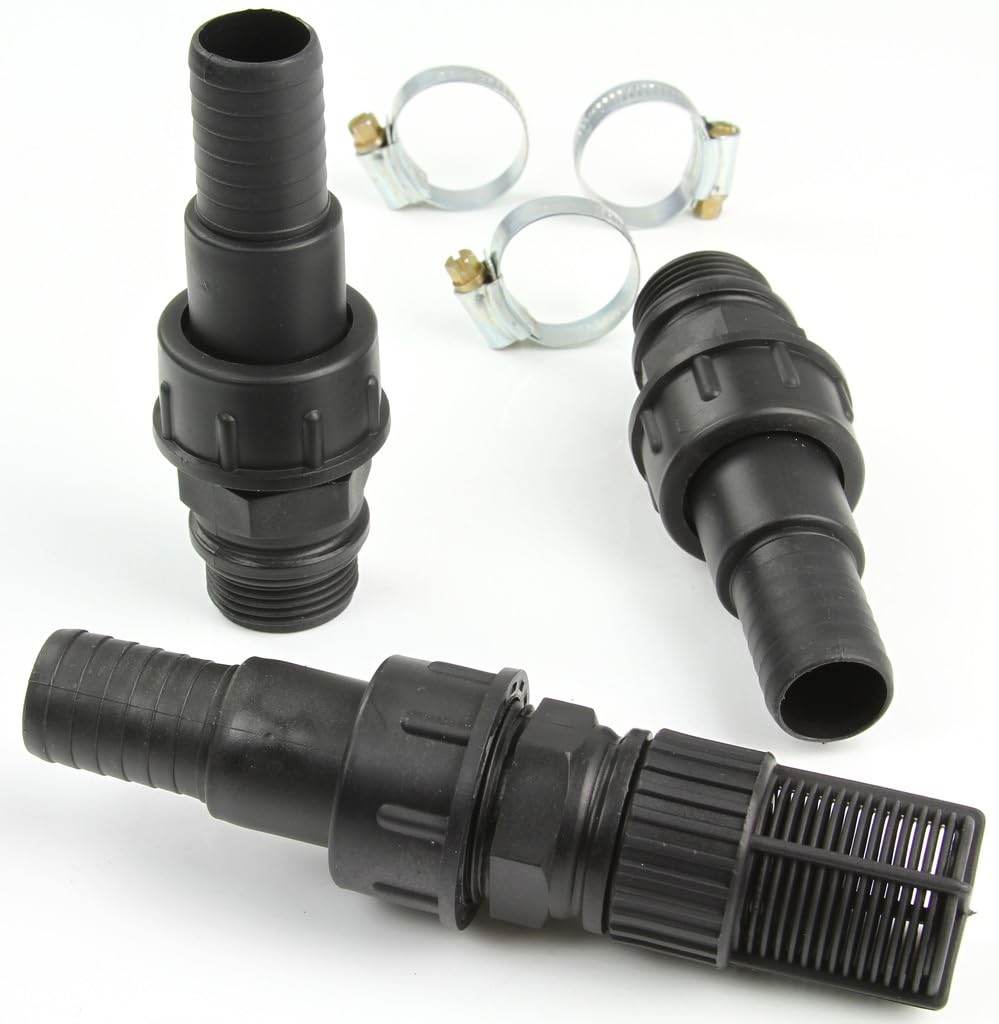 Pompa da Giardino da 1" | per Acqua Pulita | Potenza Nominale 1500W | Portata max 3500 l/h | Pressione Operativa 4 bar | Altezza Sollevamento 46 m | Profondità aspirazione 8 m