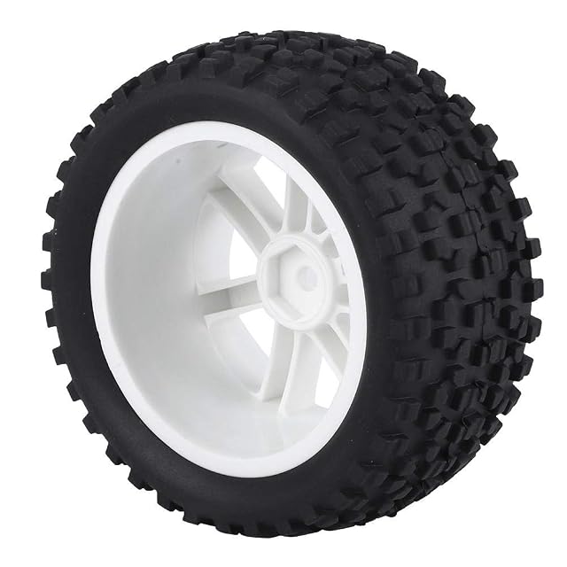 Foto 7 de 8 de RC Camión Neumático de Goma, Diseño Resistente, Ruedas para RC, 4pcs 1/10, para Jugadores de RC, Carreras