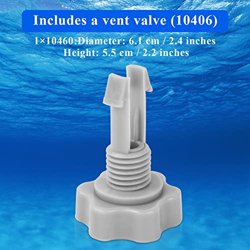 Etotel Replacement Sand Filter Pump Parts Repair Set - Compatible With Intex For Intex Sand Filter Pumps,Air Release Valve And O-Rings - 1 Pack(12 Pieces) #TOP2