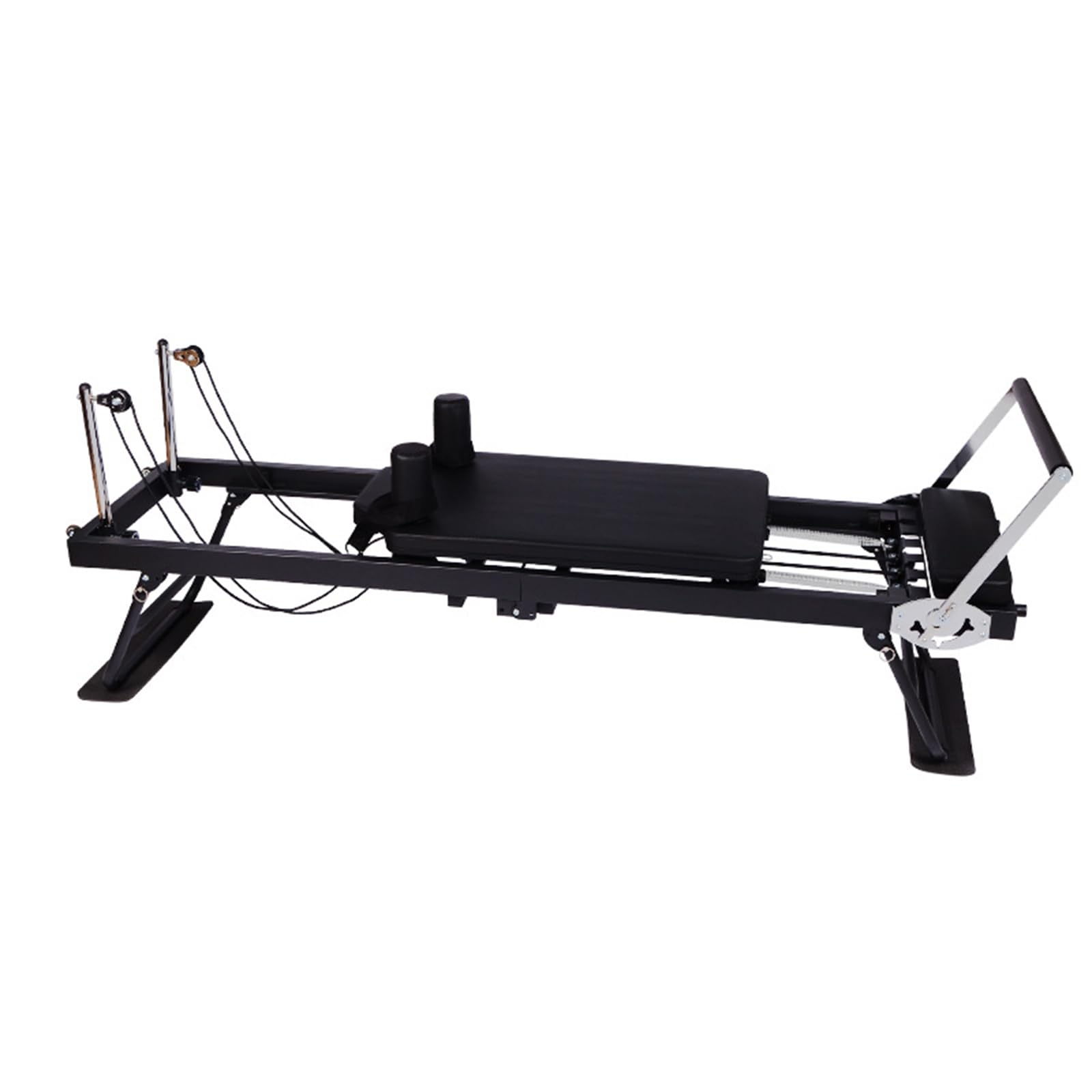 Multifunctional Folding Yoga Bed, Pilates Core Bed Stainless Steel Fitness Training Bed, Suitable for Fitness Institutions, Rehabilitation Centers, Home Use,B