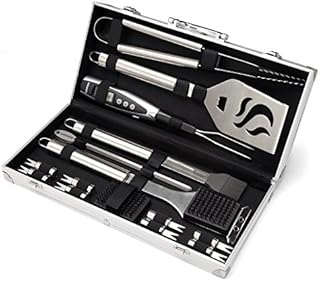 Cuisinart CGS-5020 Deluxe Grill Set, Silver (20-Piece)