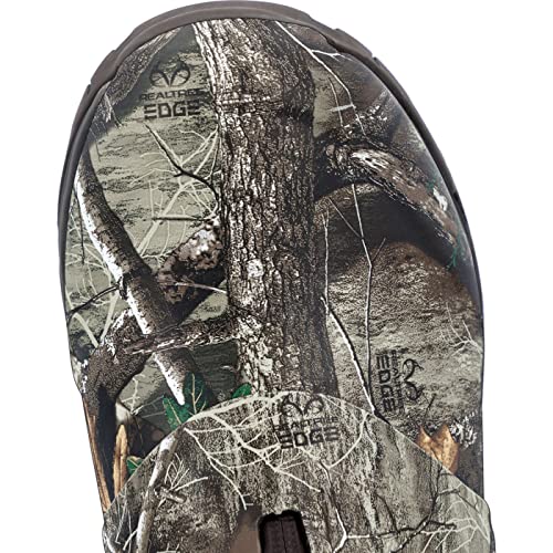 Image of MUCK Men's RealTREE Edge Apex Mid Zip Ankle Boot