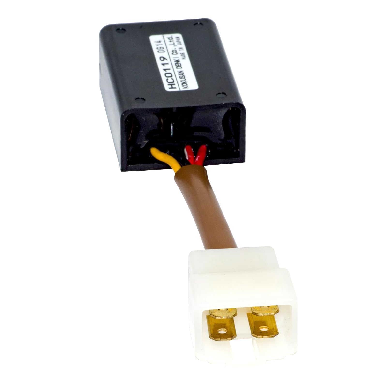 Controlador de sincronización de arranque y parada del motor HC0119, enchufe blanco adecuado para motores Yanmar, excavadoras pequeñas, etc.