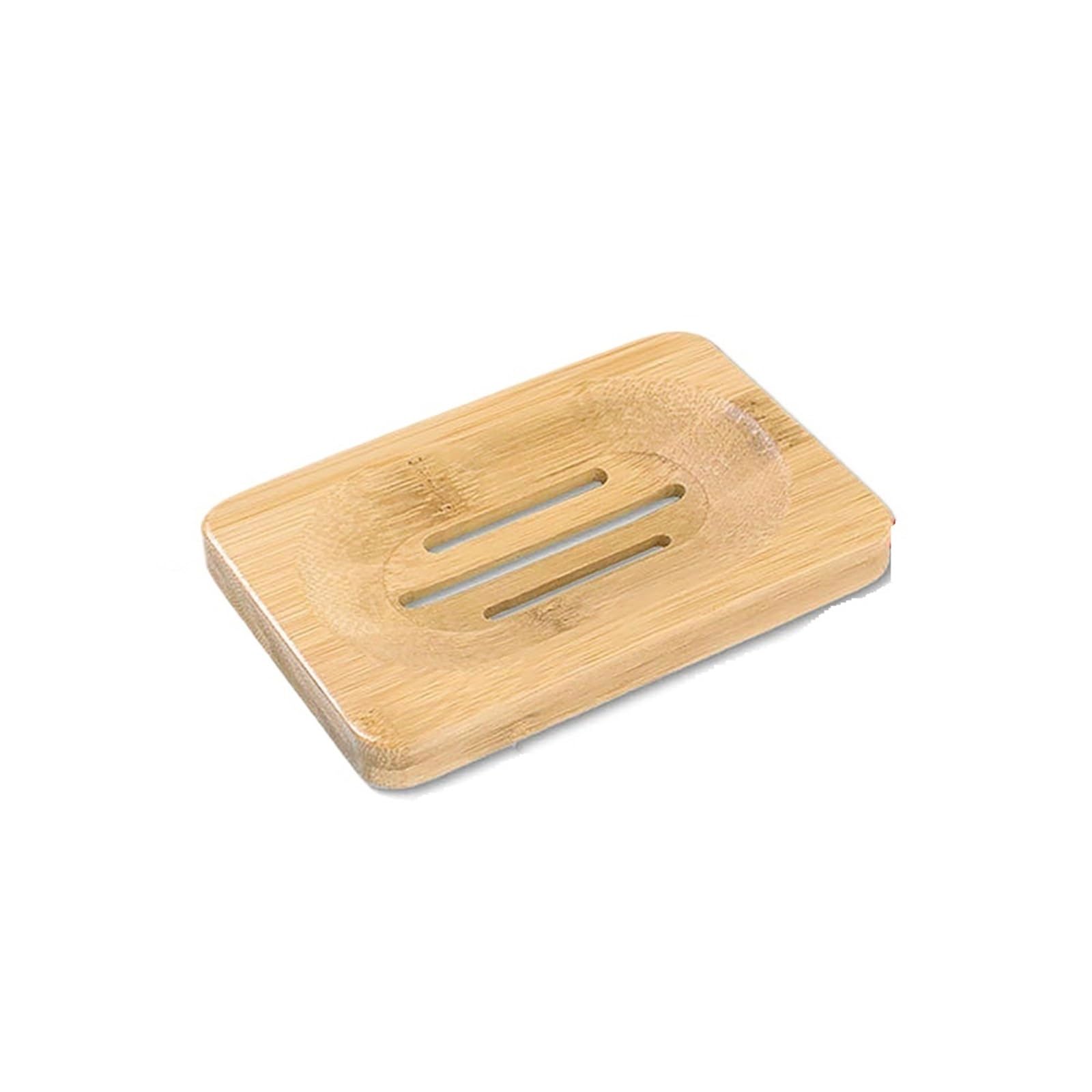 1pcs Soap Box Dishes Bath Holder Case Tray Rectangle/Square/Round Bathroom Supplies(Color01)