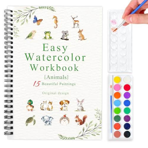 Watercolor Workbook for Kids