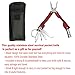 Kungix Outdoor Emergency Survival Gear Kit with Waterproof Bag