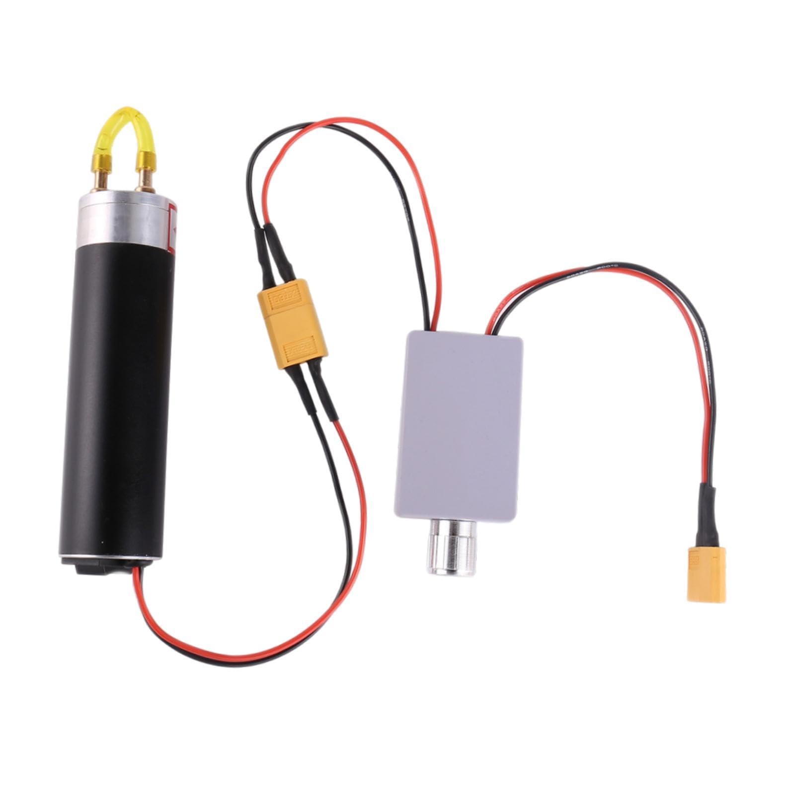 Aircraft Electric Gear Pump Gasolene Engine Pump Heat-Resistant Pump Controller for RC Model Forward and Backward Pumping, Type 4