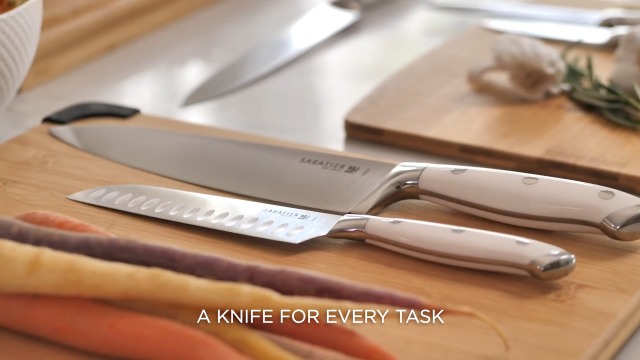 Amazon.com: Sabatier 15-Piece Forged Triple Rivet Knife Block Set