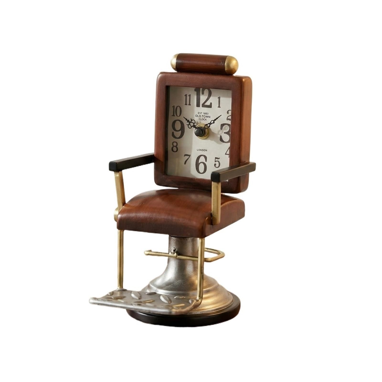 Reloj vintage para escritorio: soluciona la falta de estilo en tu mesa con este adorno decorativo