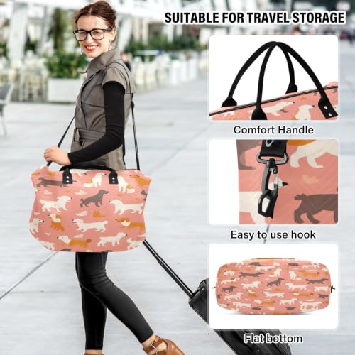 Sac à main de week-end robuste contre le désordre des bagages légers - 6